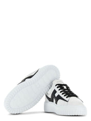 H-STRIPES LEATHER SNEAKERS