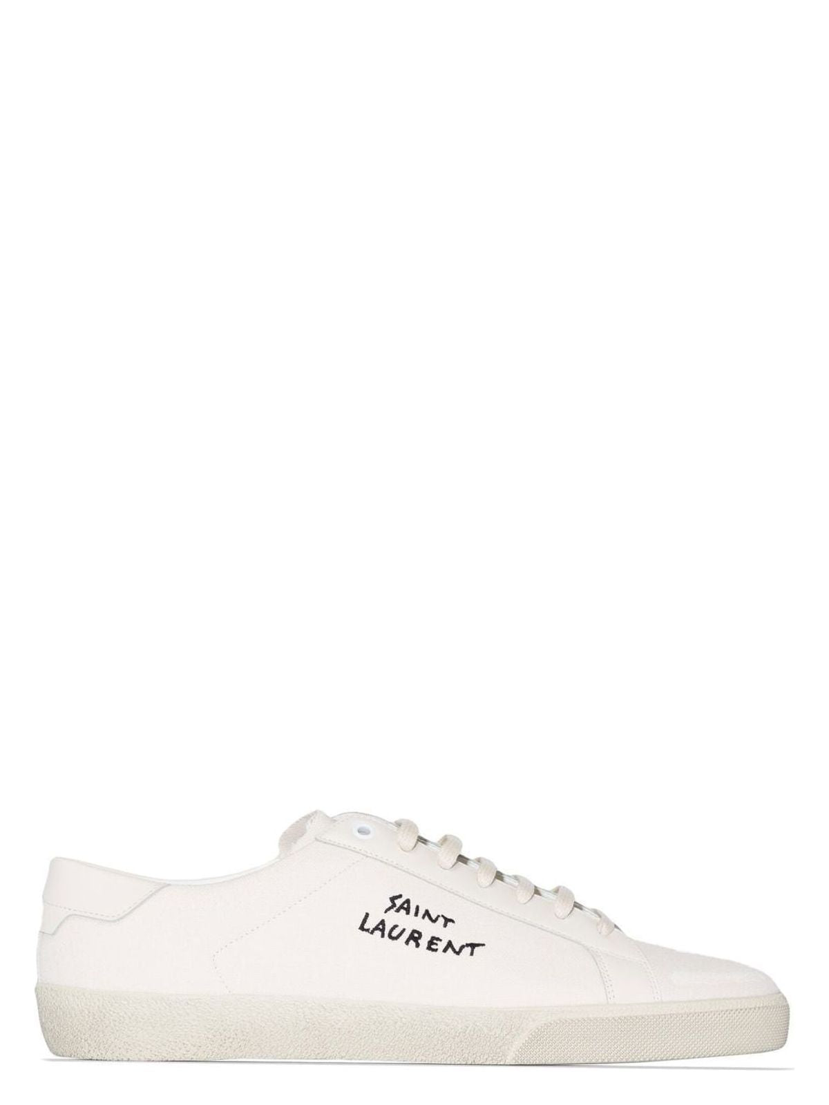 LOGO PRINT LOW TOP SNEAKERS