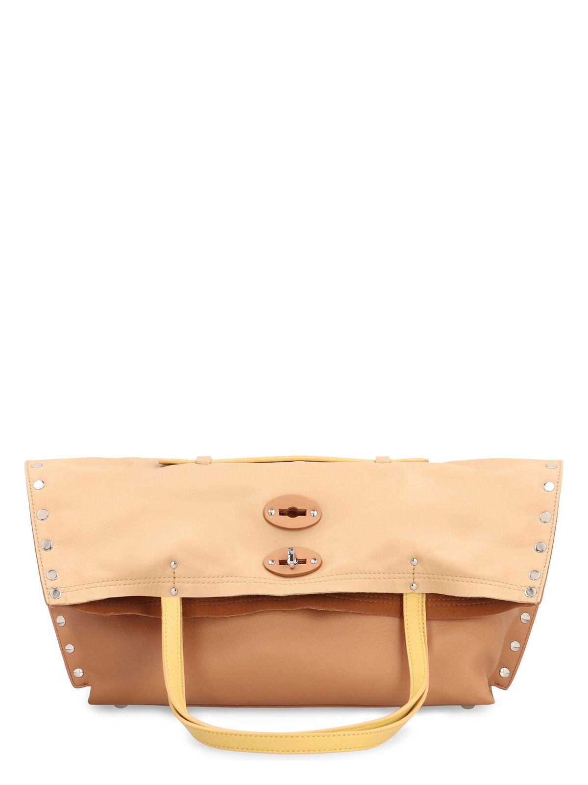 A'SPASSO MEDIUM LEATHER TOTE