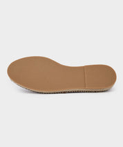 Suede Espadrille in Tobacco