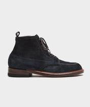 Todd Snyder x Alden Indy Boot in Navy Suede