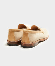 Todd Snyder x Alden Two-Tone Penny Loafer in Milkshake