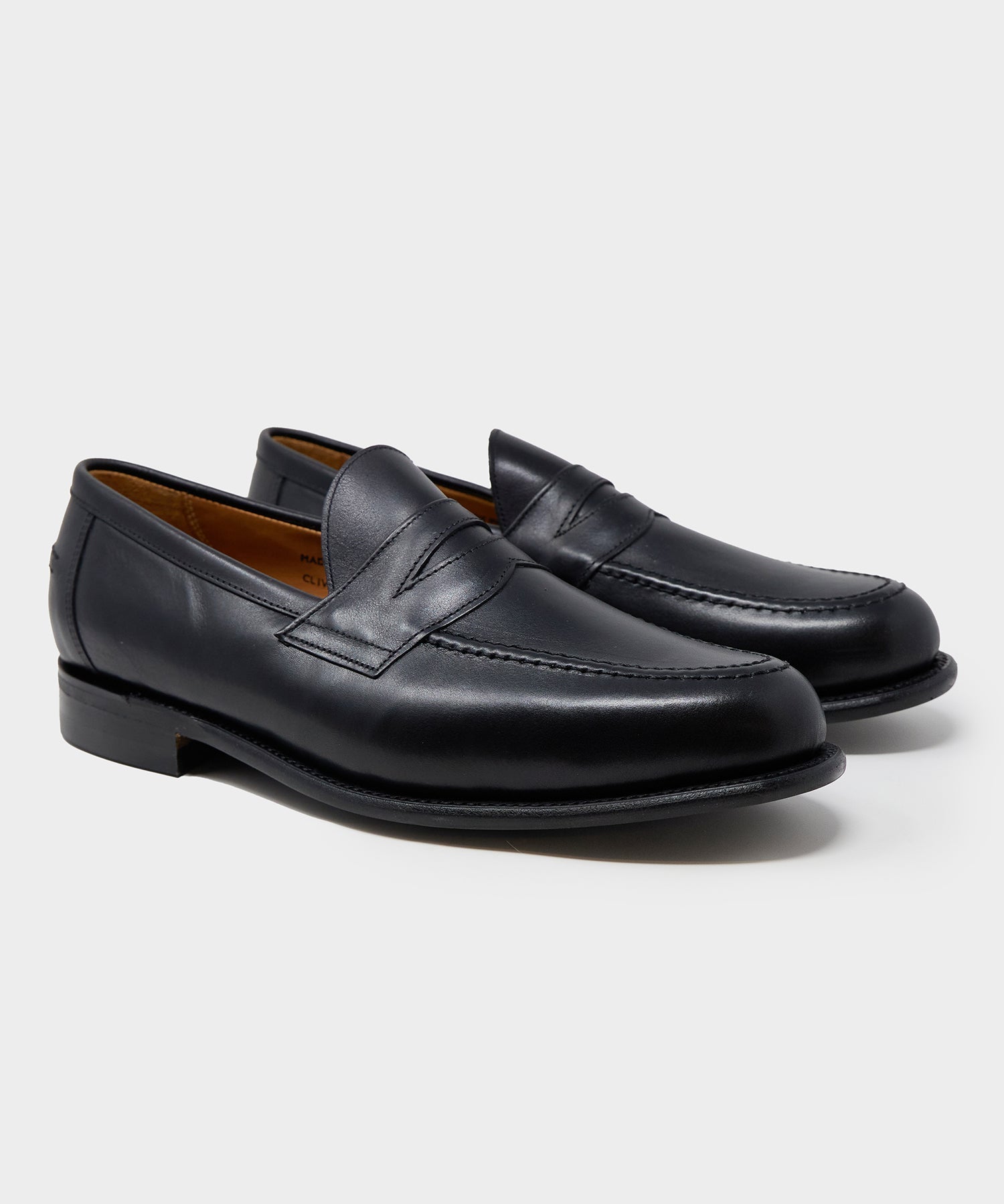 Todd Snyder x Sanders Clive Loafer in Black