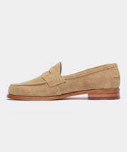 Todd Snyder x Sanders Edwin Loafer in Milkshake Suede