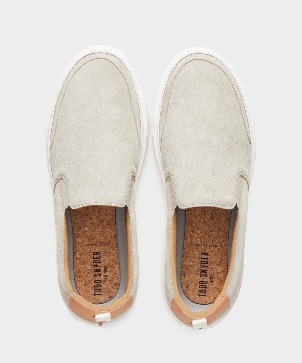 Tuscan Slip-On in Stone