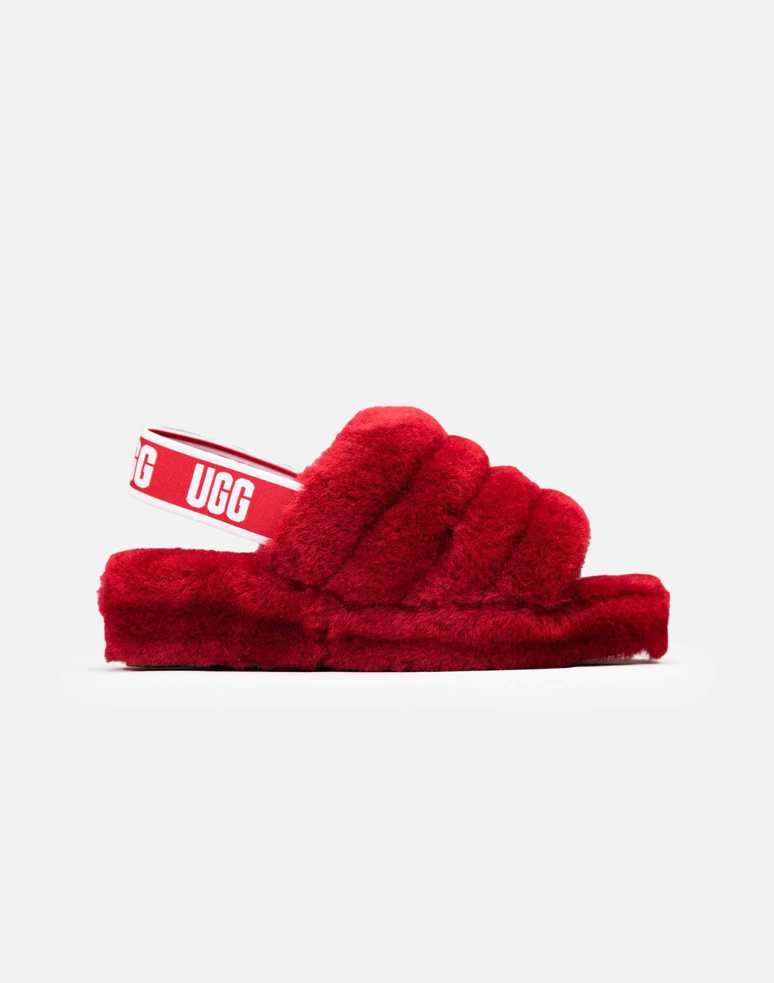 UGG FLUFF YEAH LOGO SLIDES