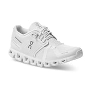 Women's Cloud 5 Running Shoe - All White - Regular (B)